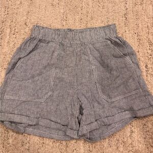 Striped Gray Shorts